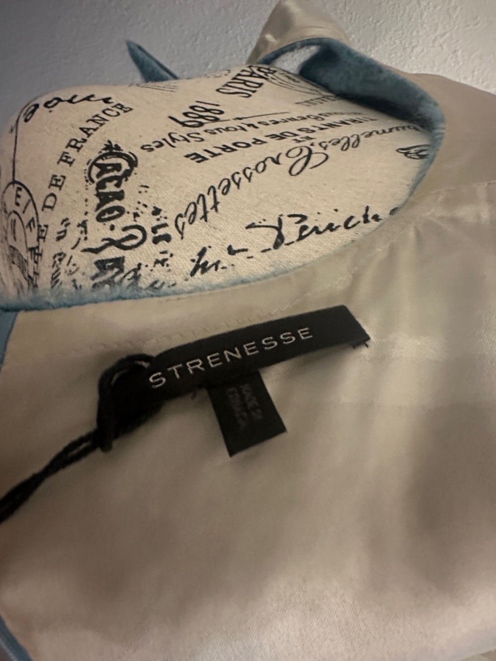 STRENESSE Sleek Sleeveless Sky Blue Mini Dress - Picture 6 of 8